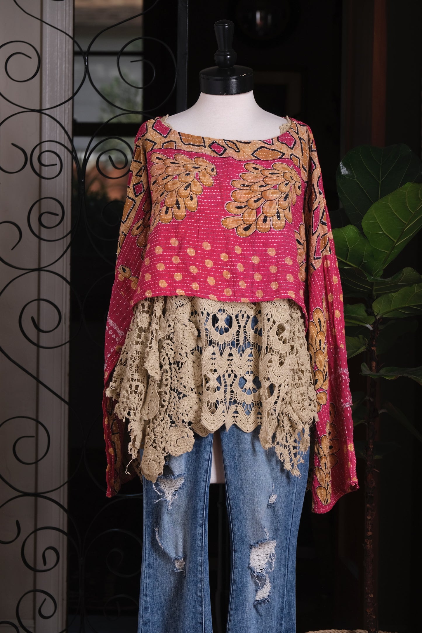 Crop Top in Brown Pod