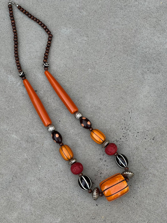 Chunky Horn Necklace