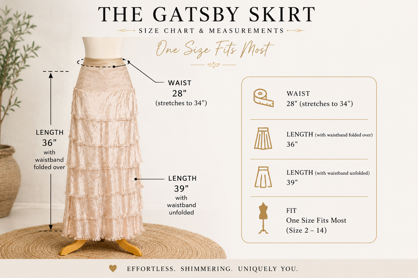 Gatsby Skirt In Olive