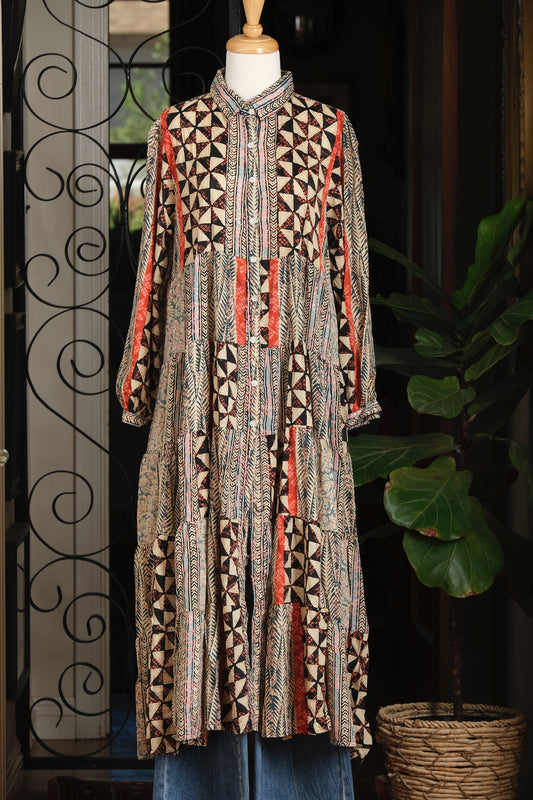 The Tate Dress in Bold