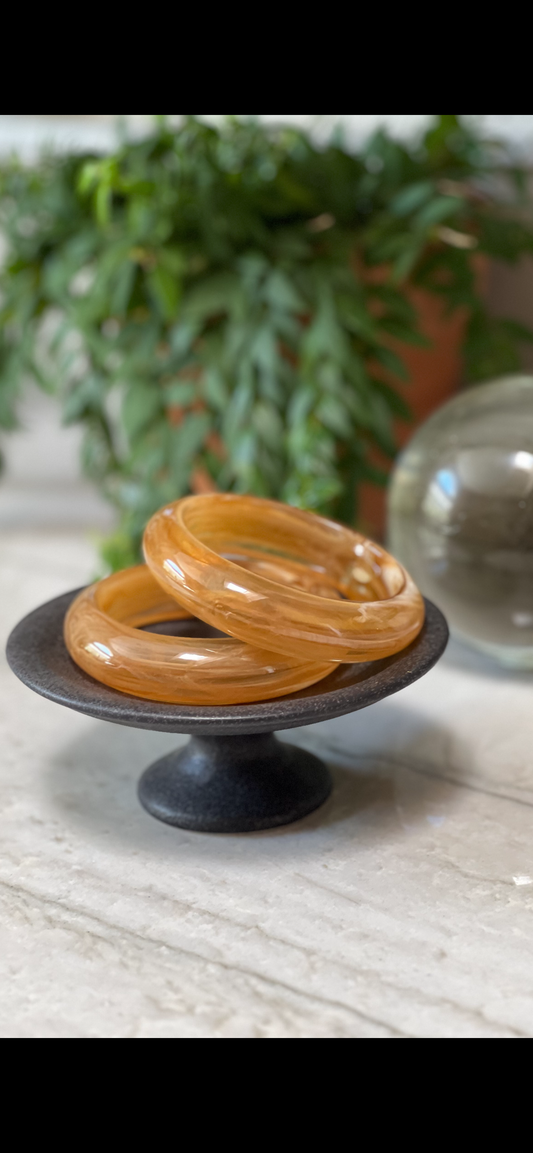 Bangle Bracelet in Butterscotch