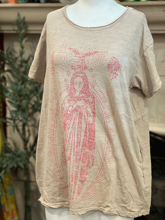 Guadalupe T Shirt in Blush