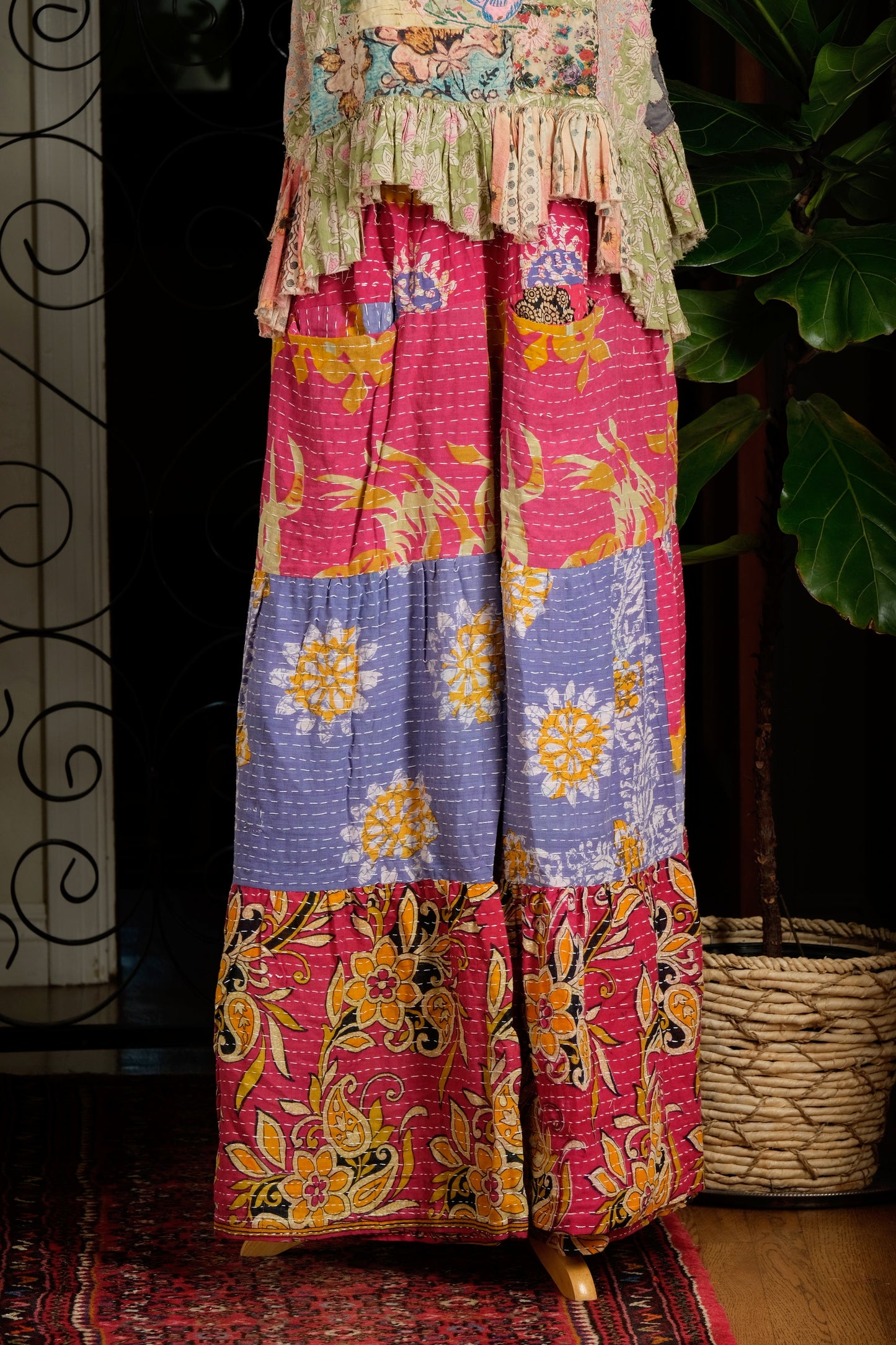 Pocket Pant in Rodeo Rose
