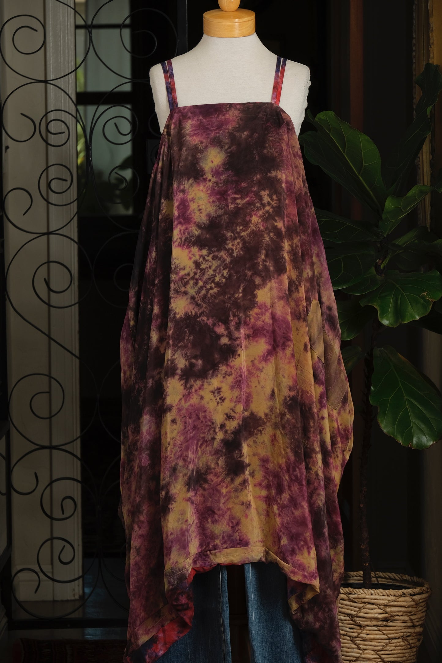 Shine Maxi Dress in Inside Out Tie Dye
