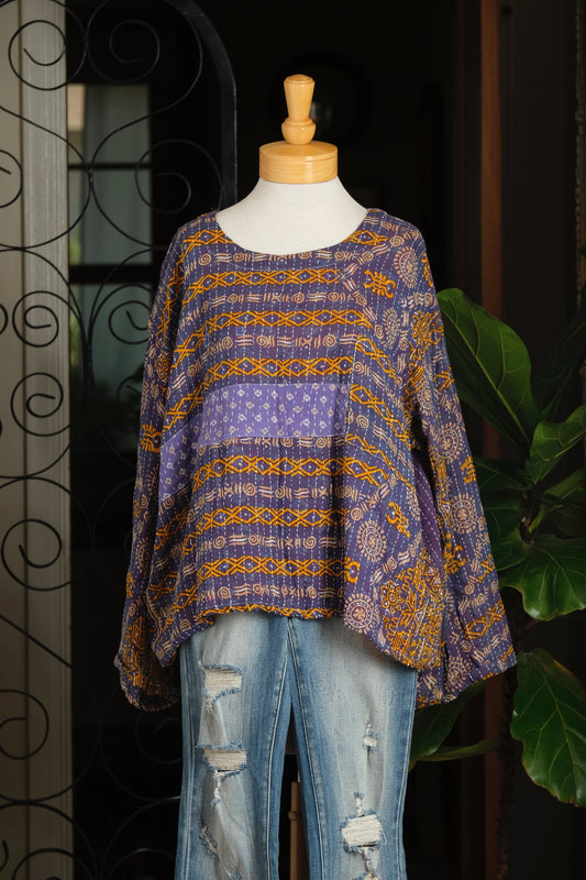 Wander Top in Purple Village