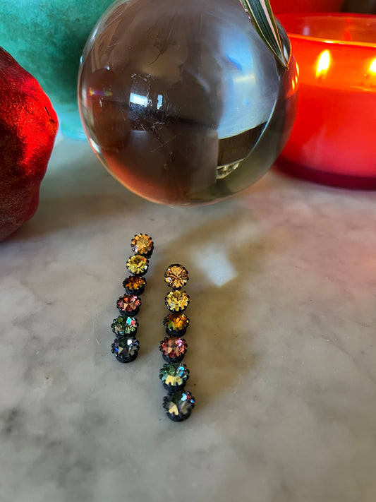 Smoked Rainbow Earring