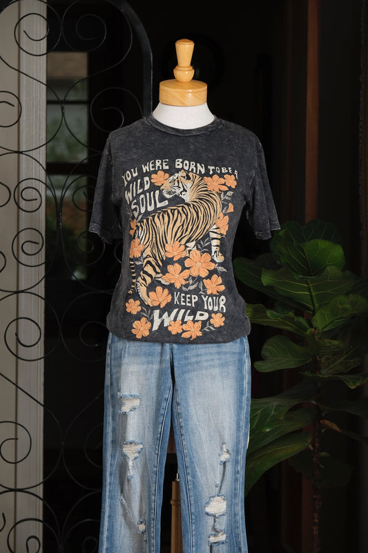 Wild Soul Tiger T shirt