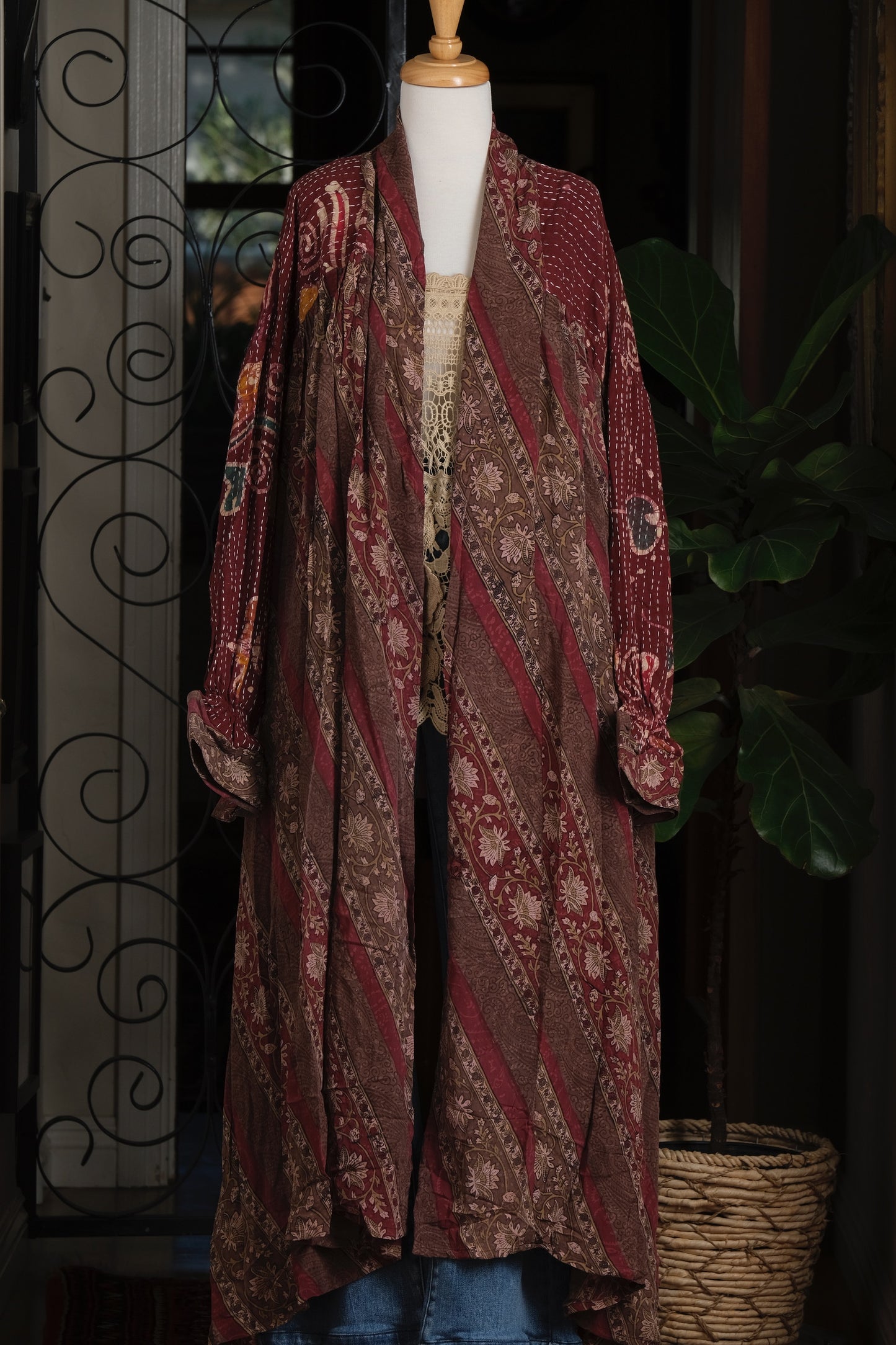 Wanderlust Duster in Winter Garden