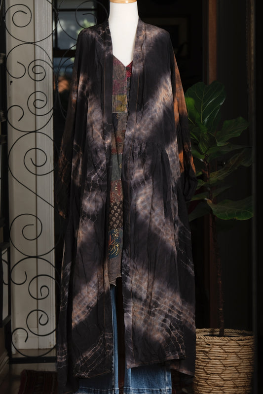 Evermore Duster in Eclipse Tie Dye
