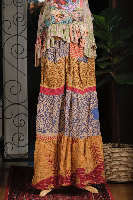 Pocket Pant in Blue Amber