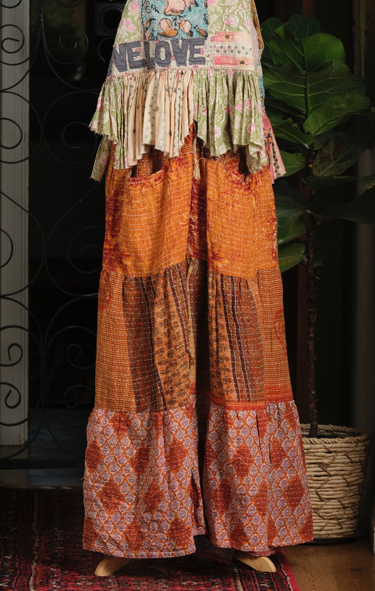Pocket Pant in Spice Flower