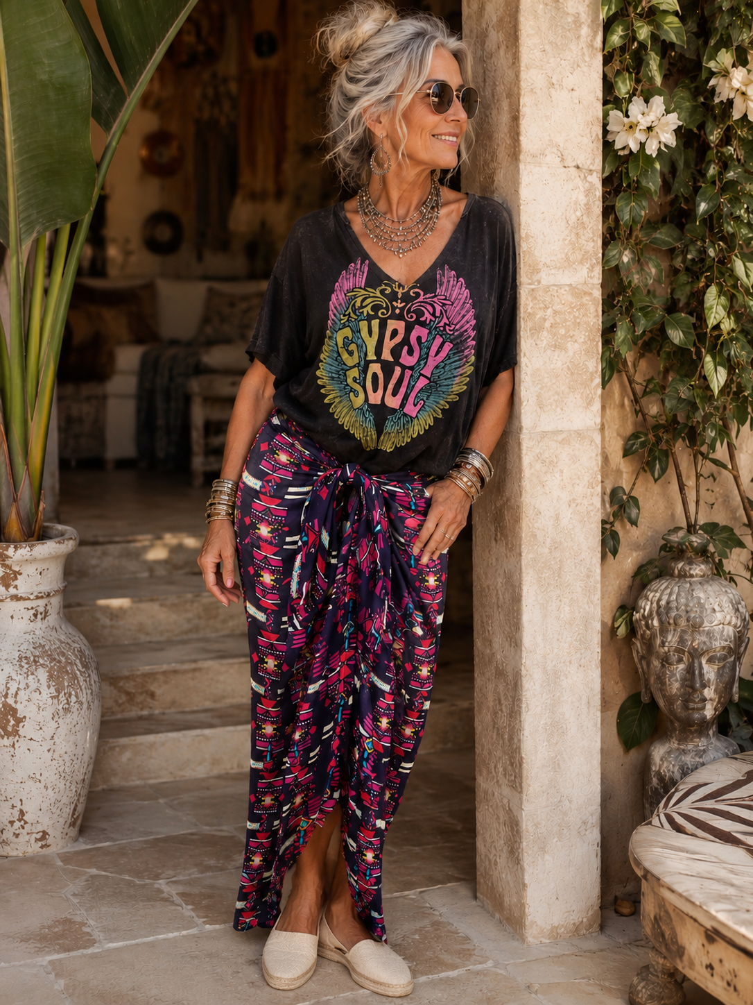Midnight Desert Sarong