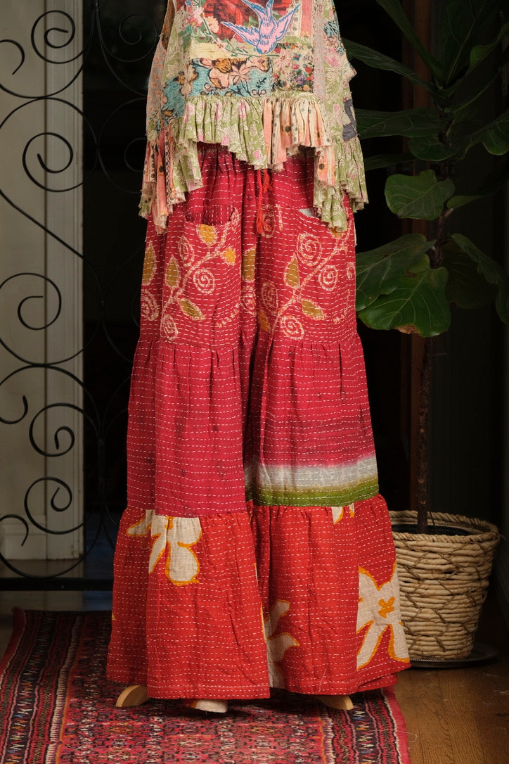 Pocket Pant in Red Sunshine