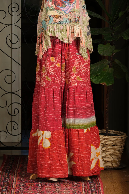 Pocket Pant in Red Sunshine