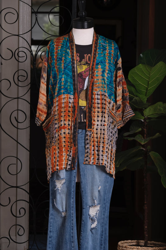 More Than a Mini in Turquoise Dot