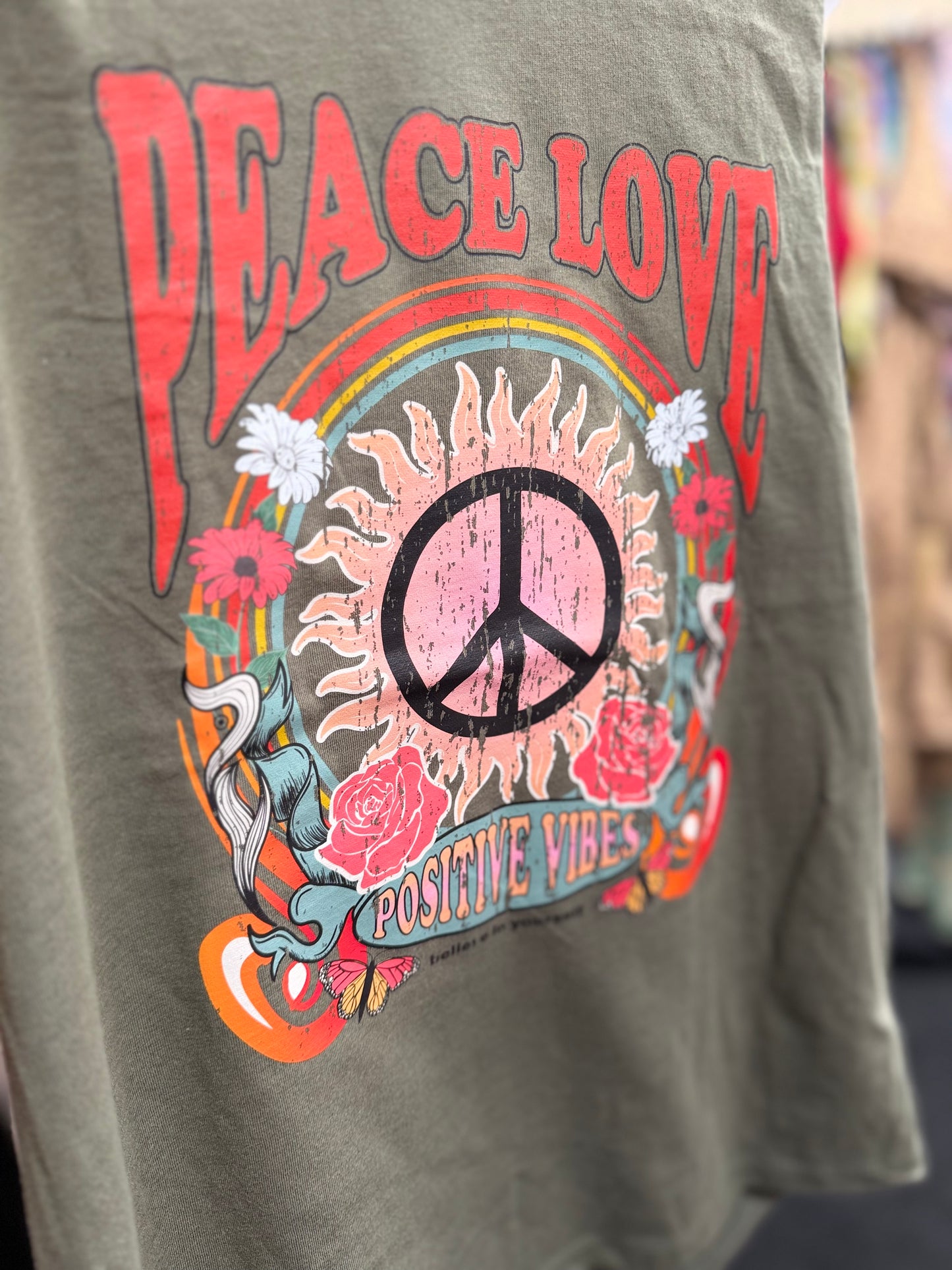 Peace Love Vibes Tank Top