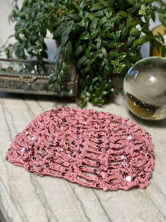 Jazz Age Cloche in Rose