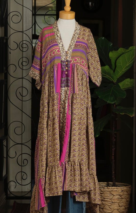 Easy Dress in Purple Lotus