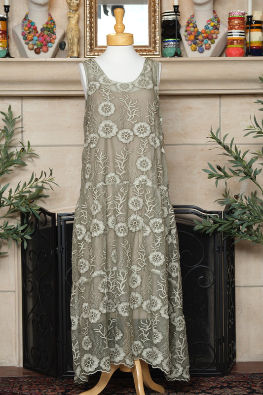 Garden Dress in Jade