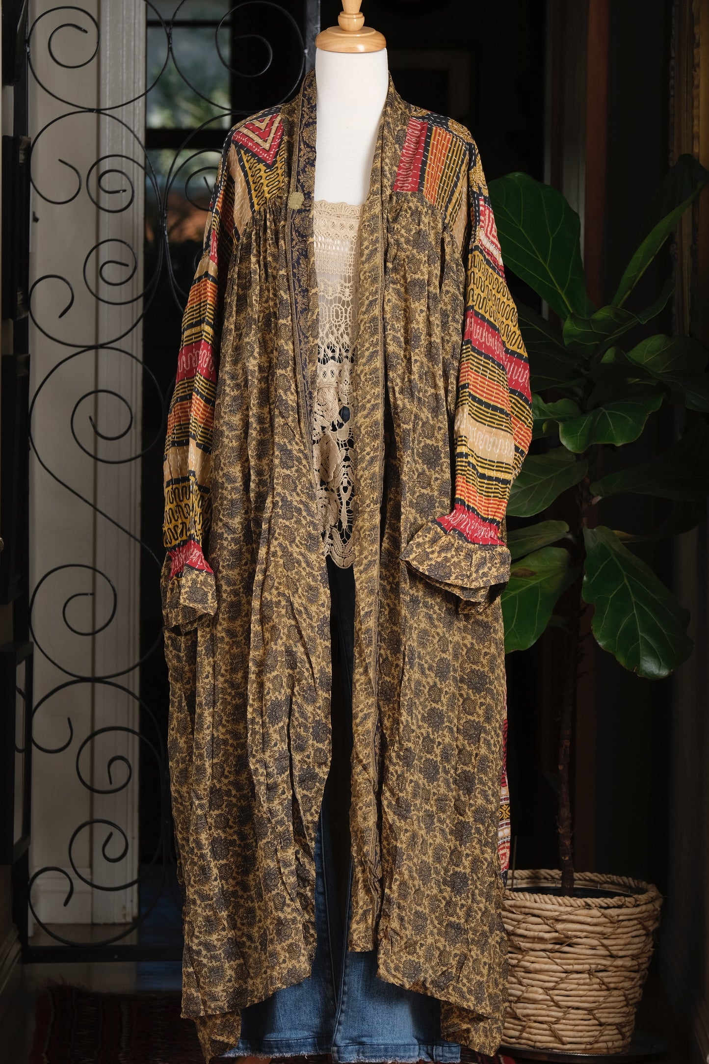 Wanderlust Duster in Wall Flower