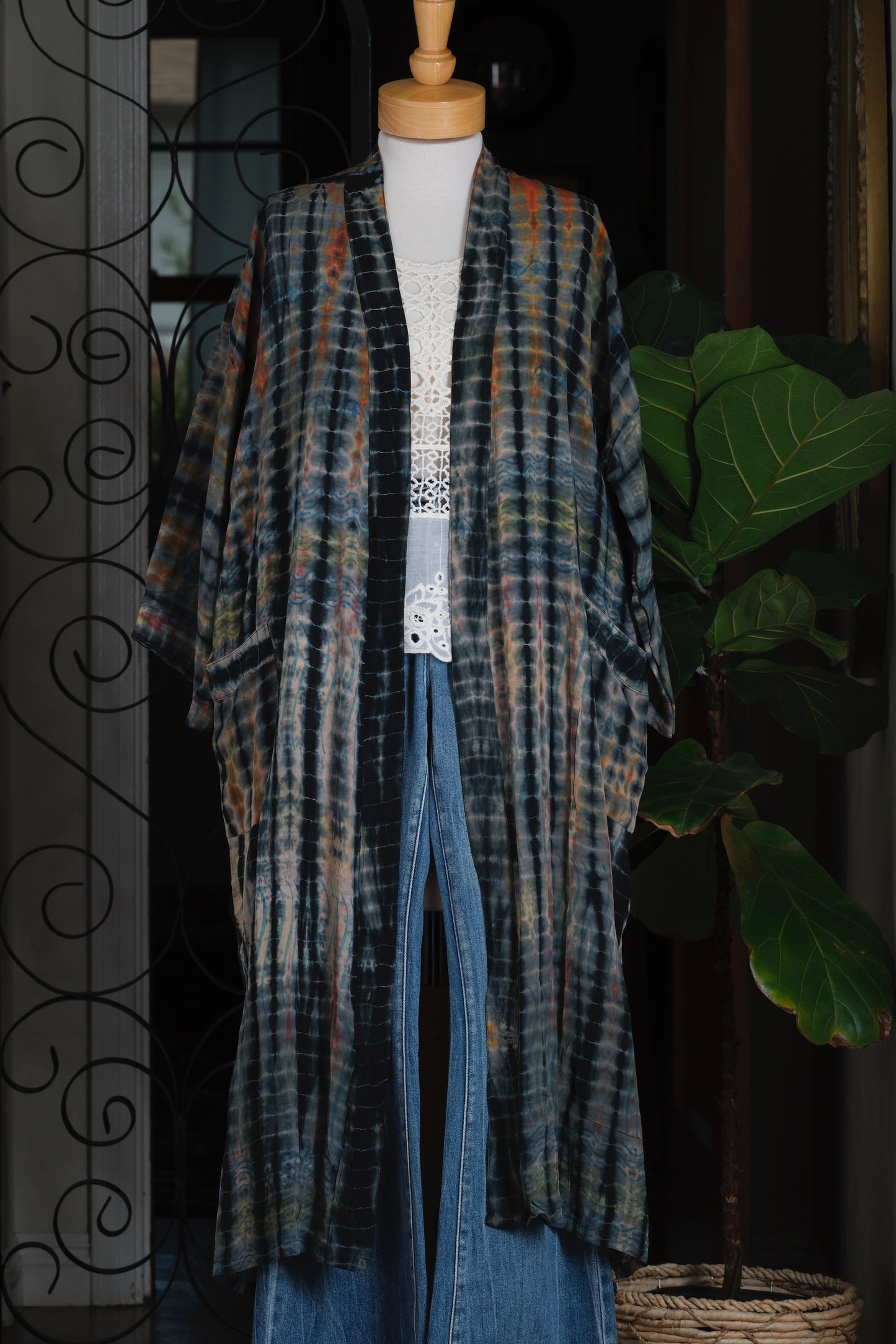 Smoke Duster in Indigo Reef