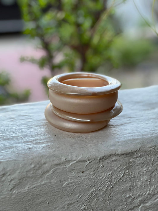 Natural Bangle Stack