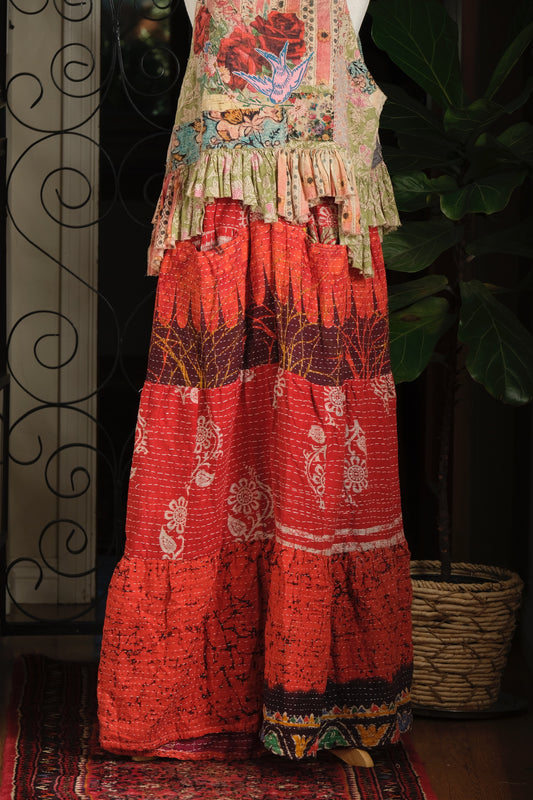 Pocket Pant in Red Rover