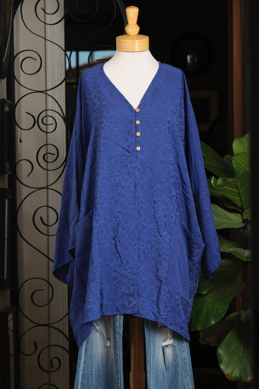 Split Tunic in Royal