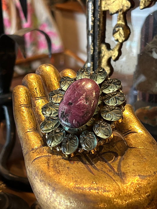 Rose Moss Ring – Chateau Bel Age Boutique