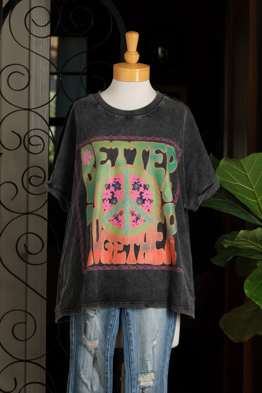 Oversized Better Together T Shirt