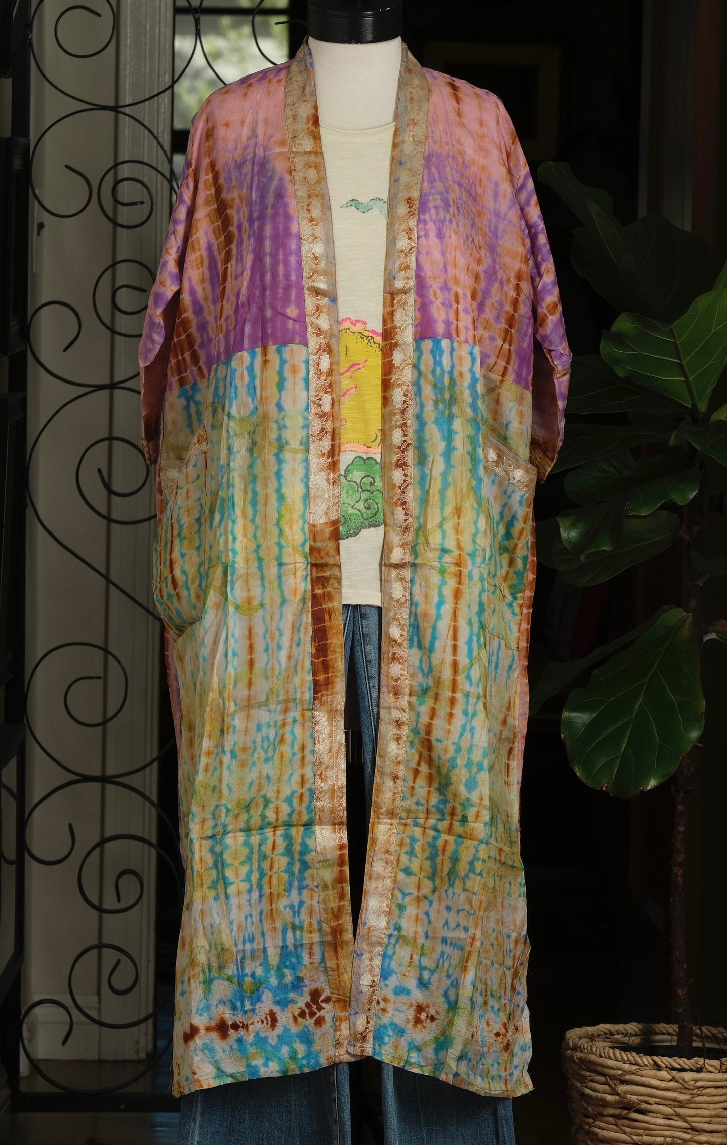Smoke Duster in Lavender Summer
