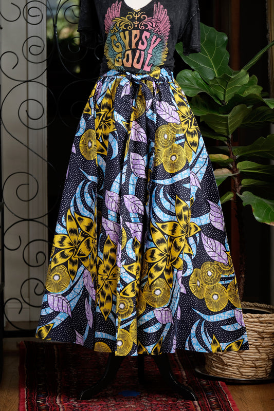 Patio Skirt in Starry Night Flower