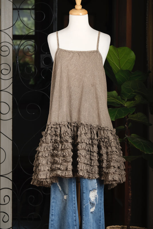 Burlesque Cami in Pine