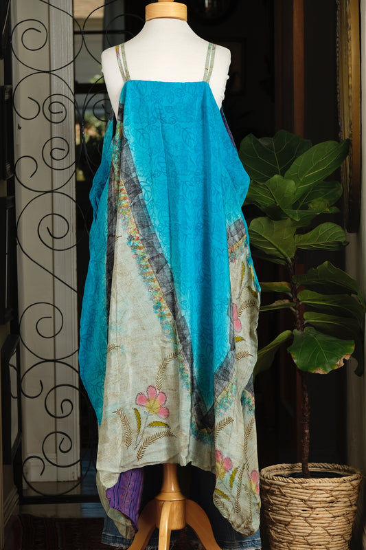 Shine Maxi Dress in Spring Turquoise