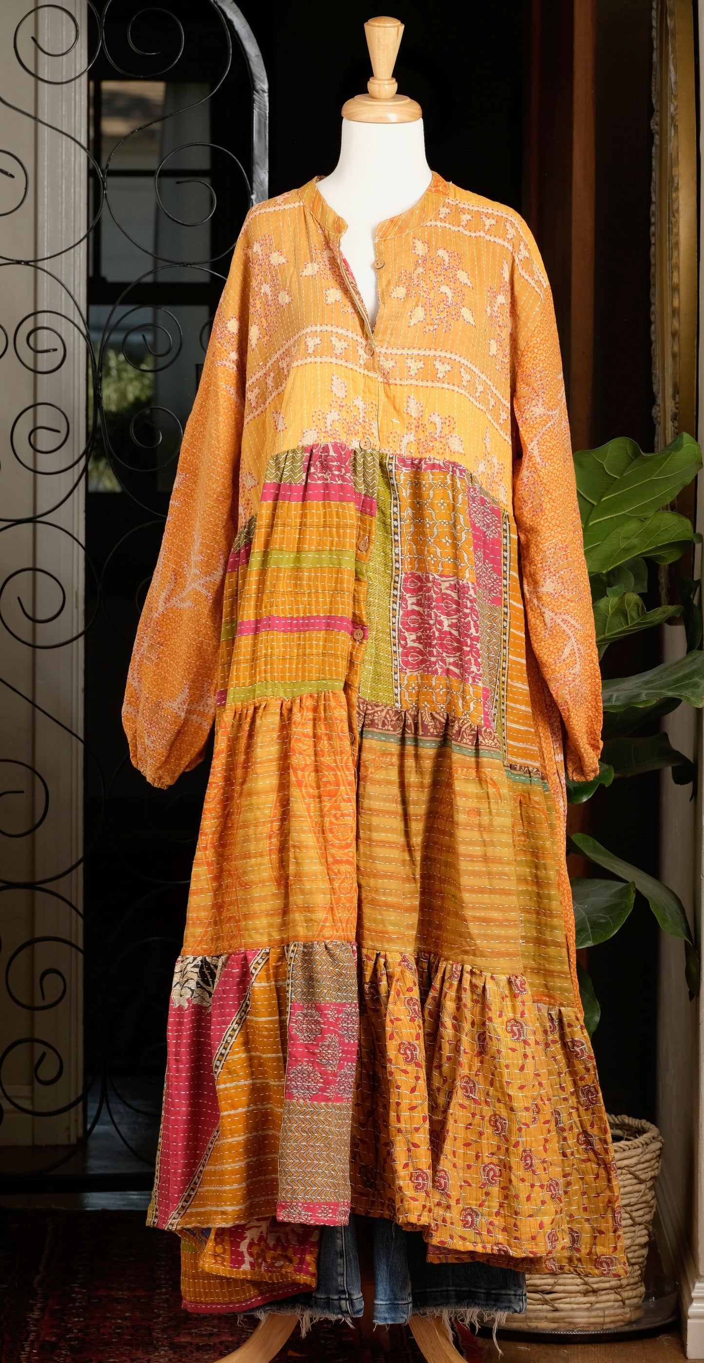 Majestic Duster Dress in Golden Rule