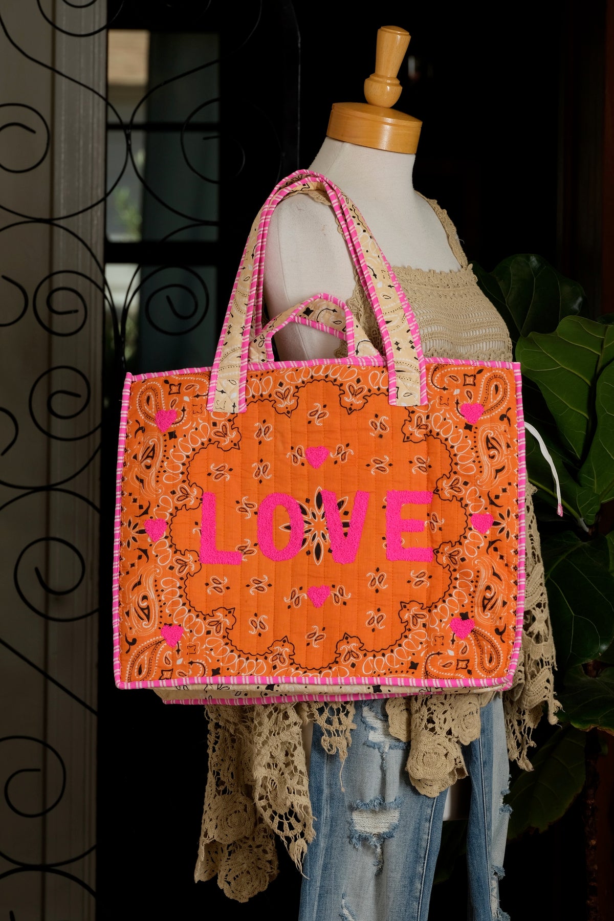 Quilted Love Tote