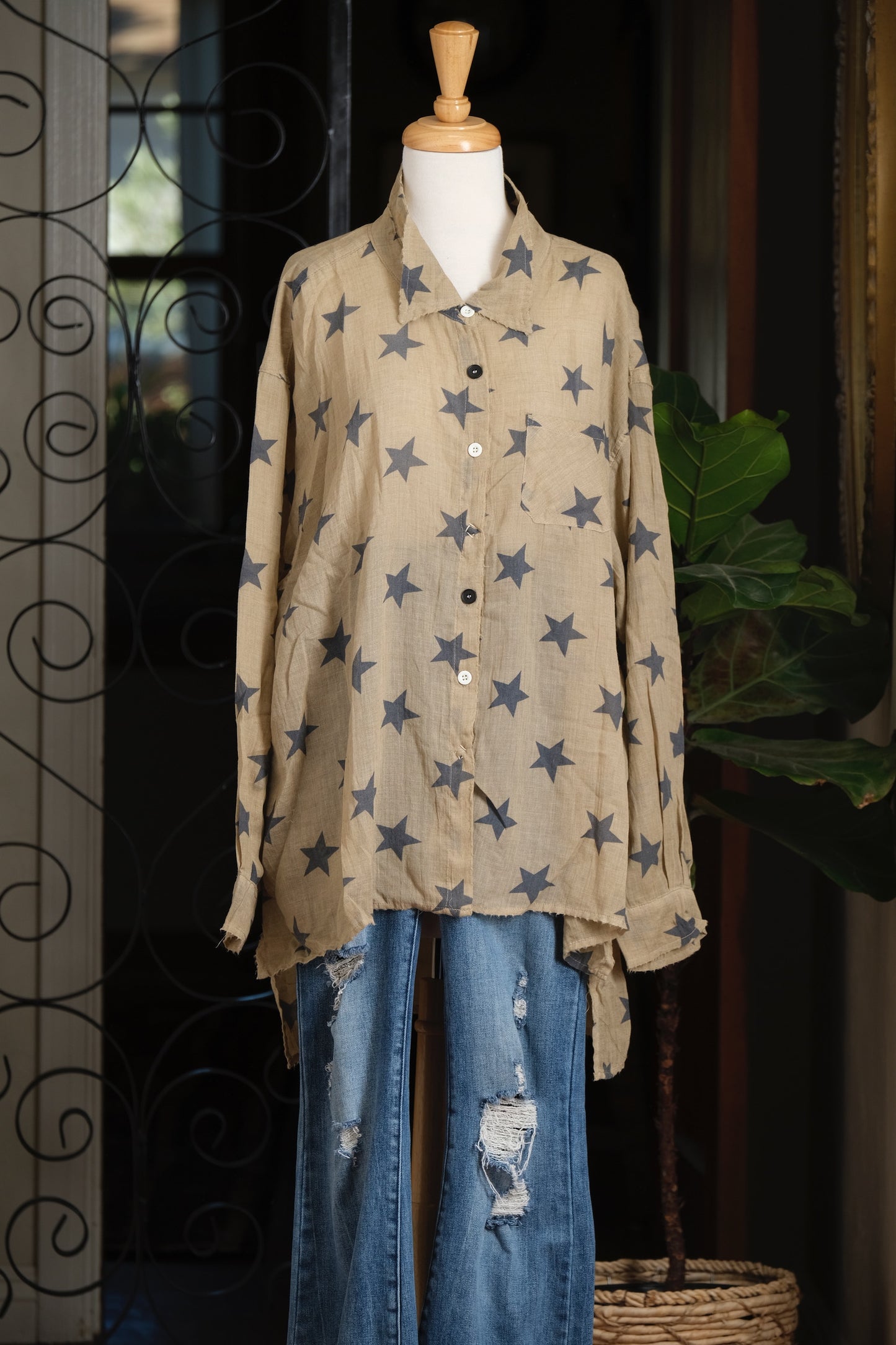 Star Kissed Work Shirt