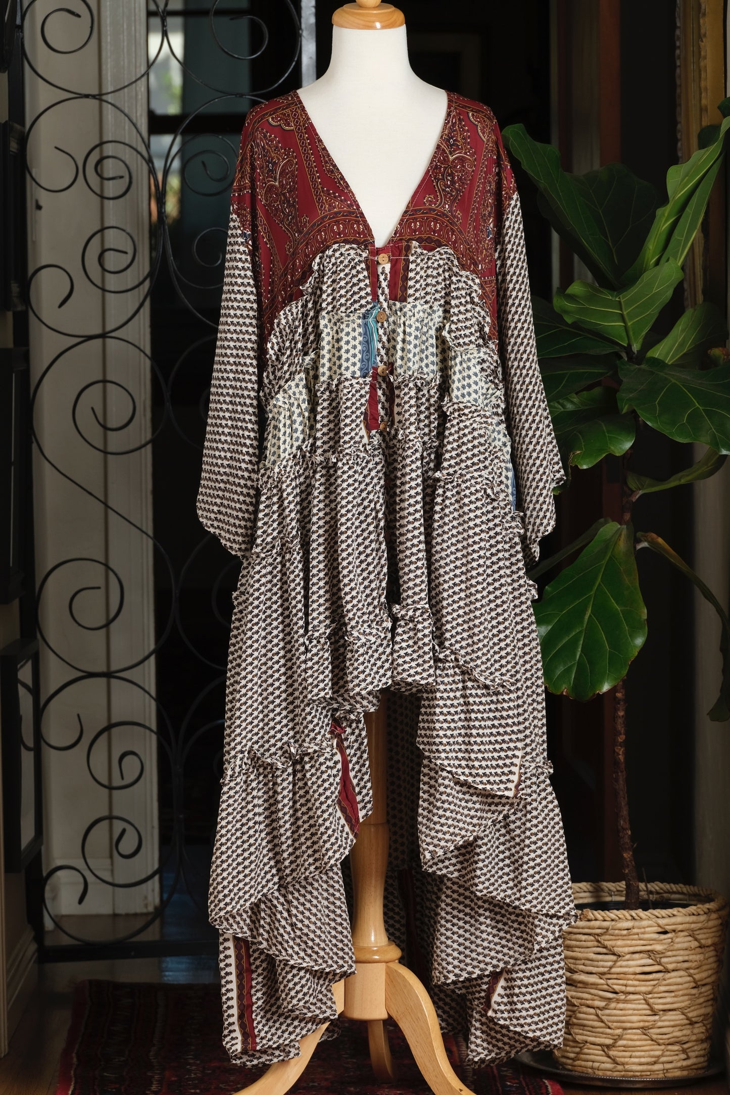 Rhiannon Dress in Menswear