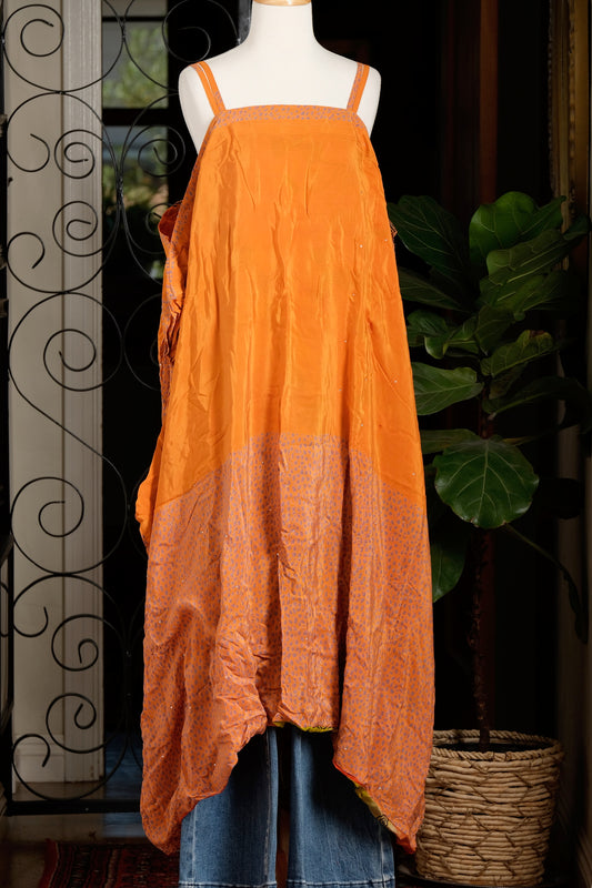 Shine Maxi Dress in Mini Leopard Border