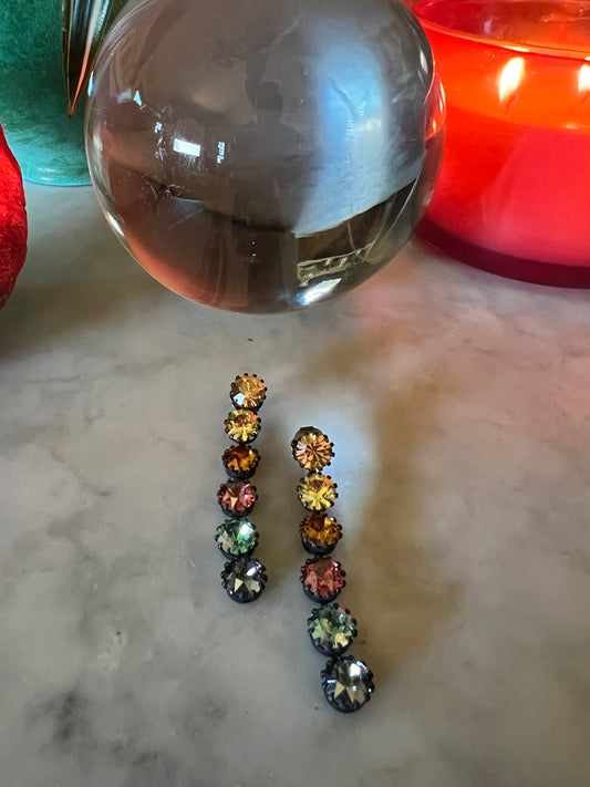 Smoked Rainbow Earring