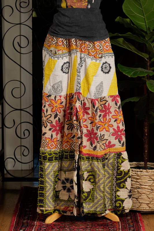 Pocket Pant in Lemon Flower