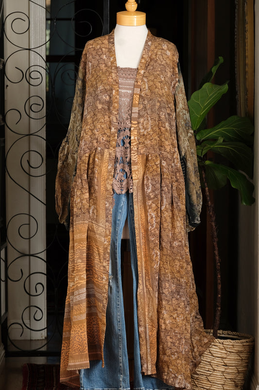 Evermore Duster in Ombre Flower