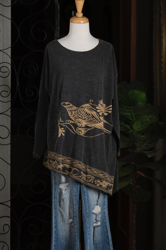 T Shirt in Bird