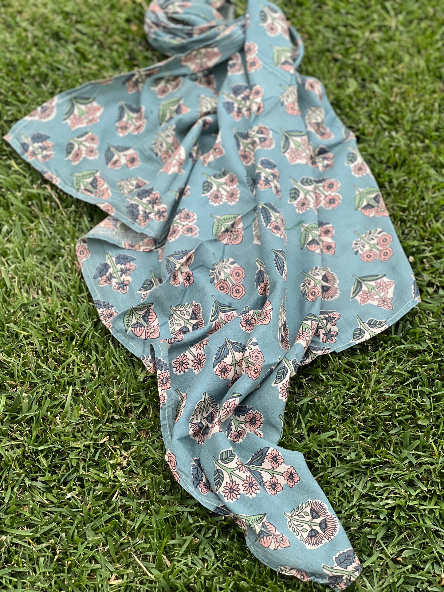 Bohemia Scarf in Pink Flower