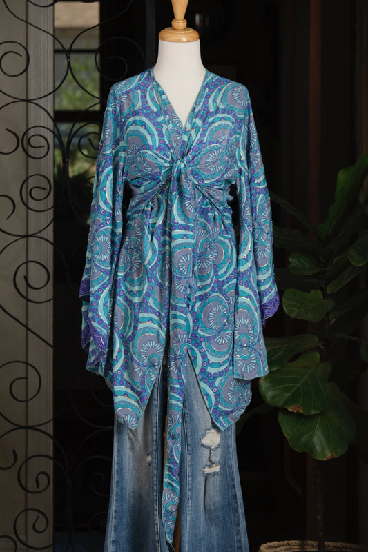 Angel Topper in Blue Moon