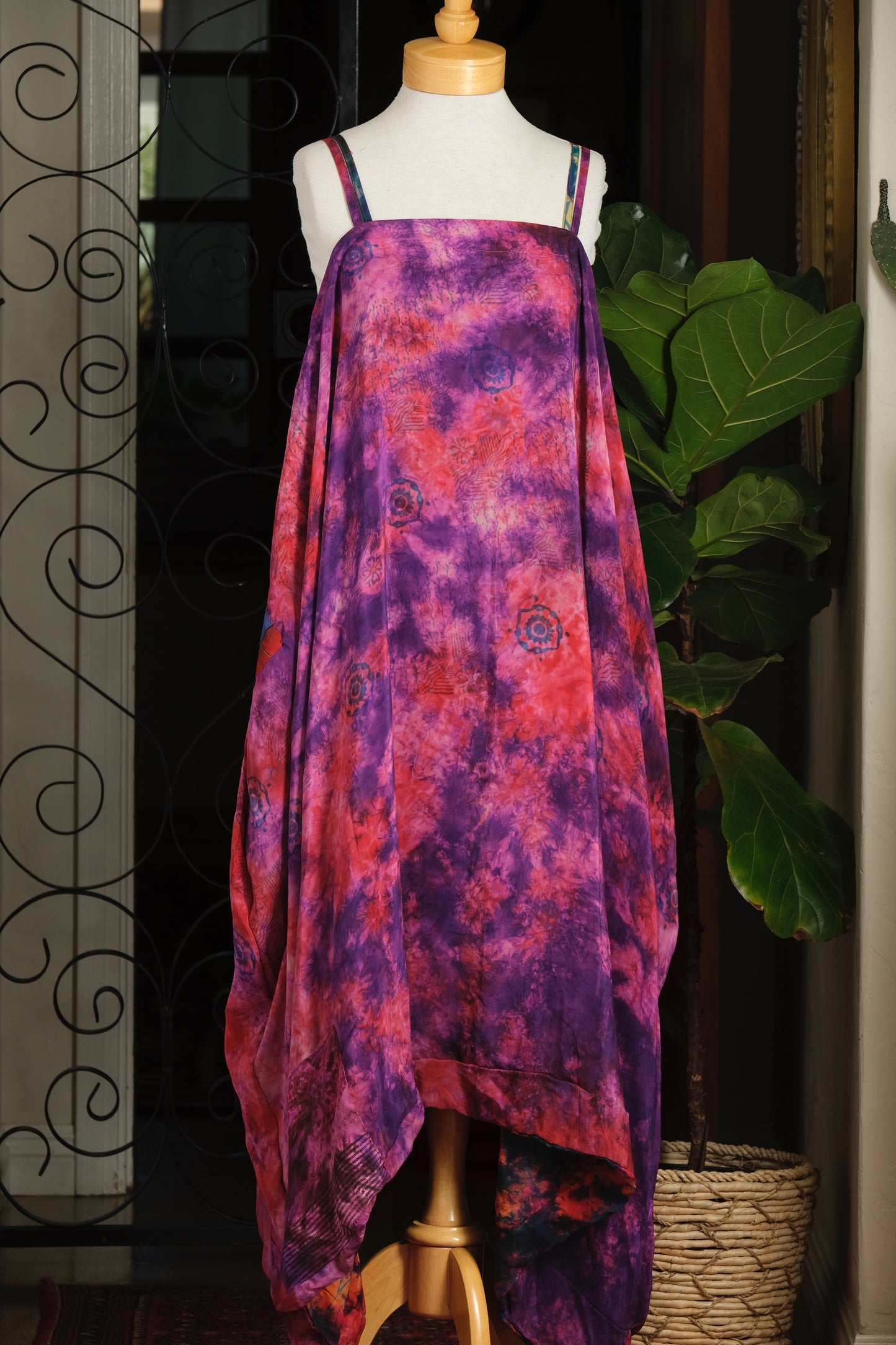 Shine Maxi Dress in Tropical Punch