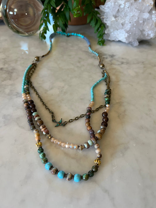 Sparrow Necklace