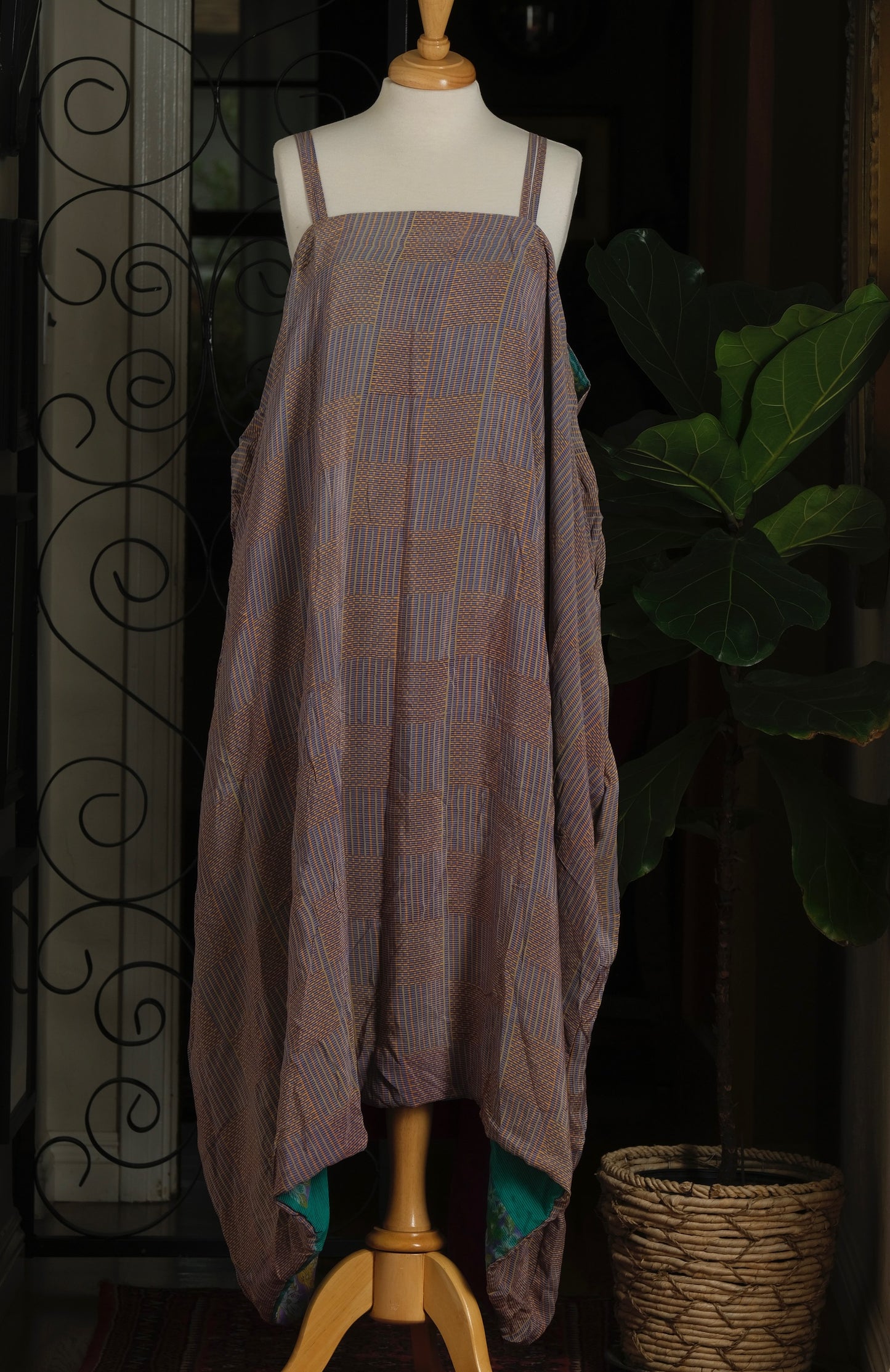 Shine Maxi Dress in Golden Square