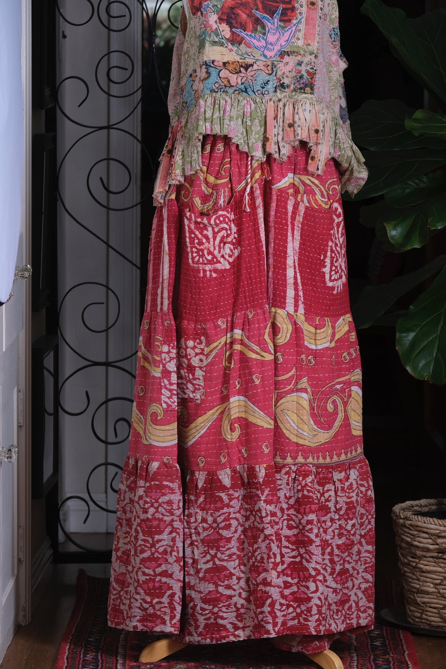 Pocket Pant in Pink Pod