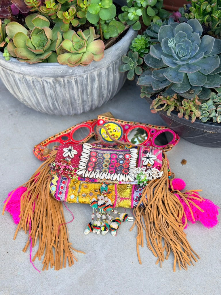 Fringe Bag in Mirror Mirror